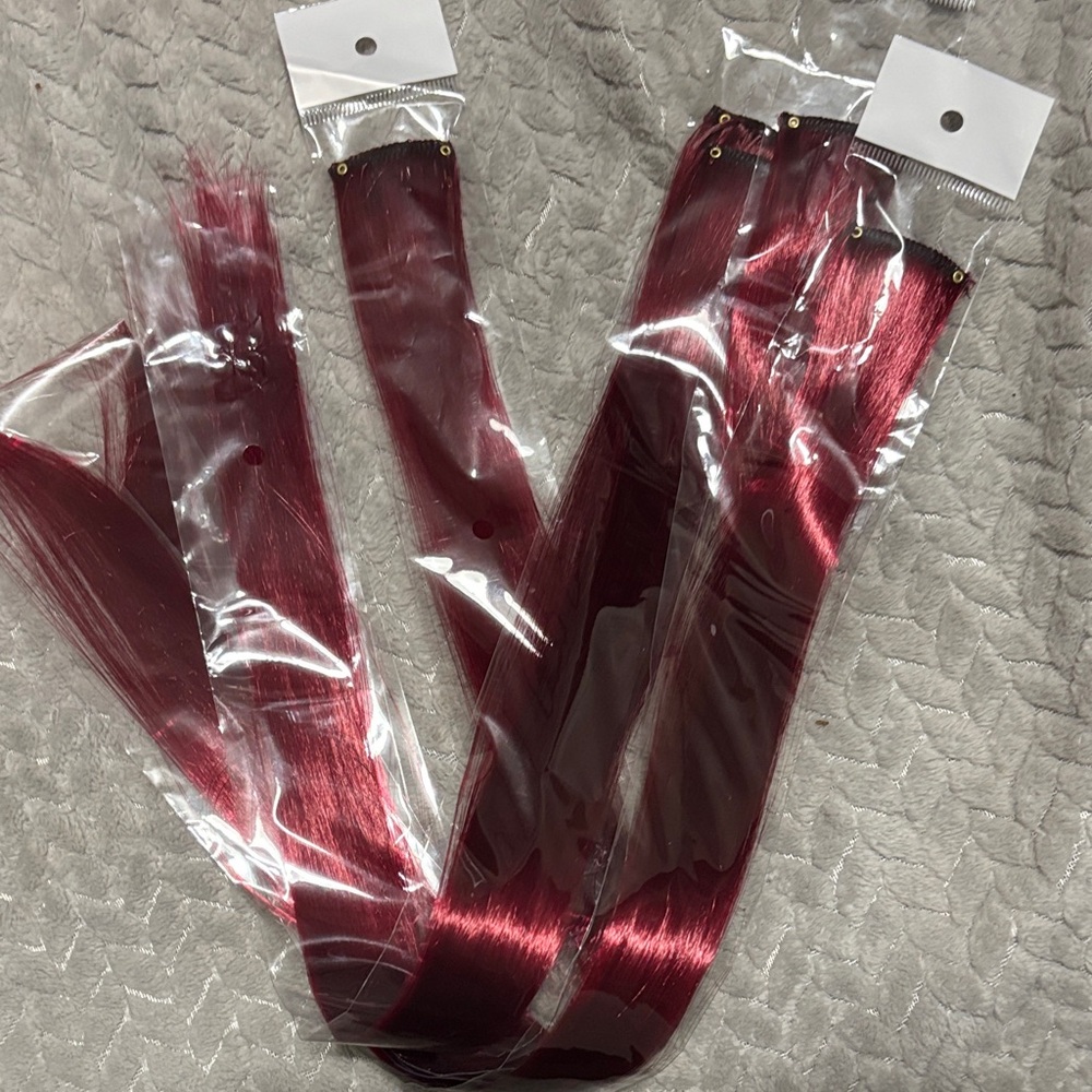 Burgundy Hair Extensions